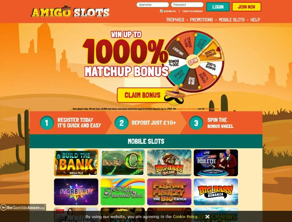 Amigo Slots Casino Review