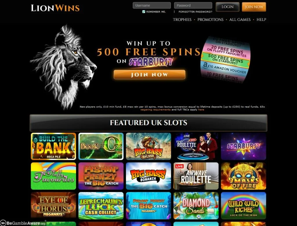 Lion Wins Casino Review