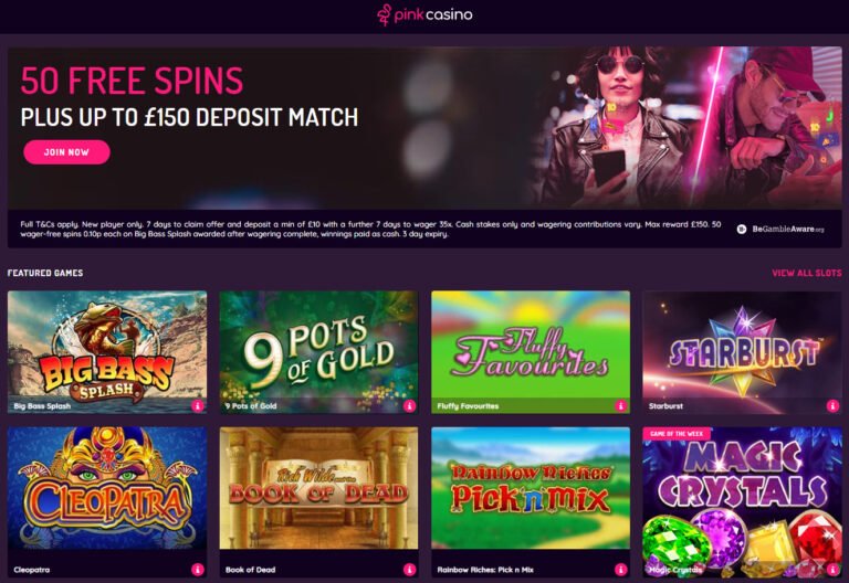 Pink Casino Review (+ Bonuses & Promo Codes)