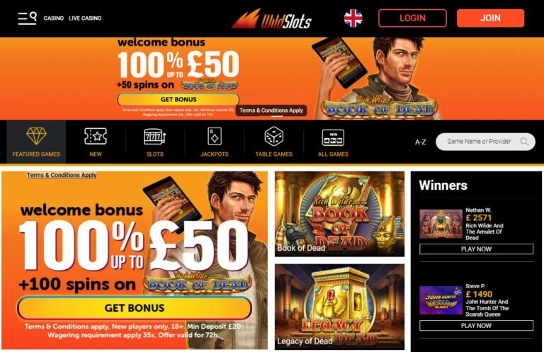 WildSlots Casino