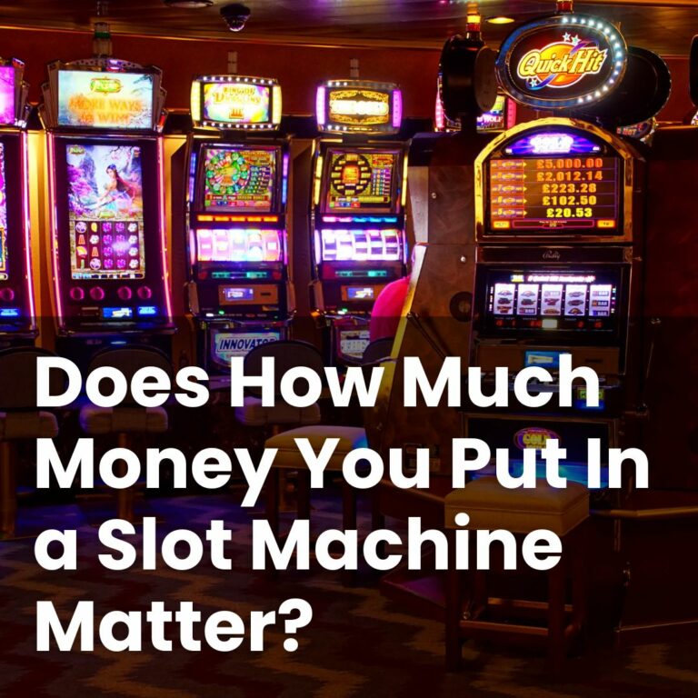 Slot Machine Money