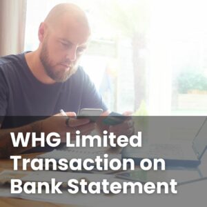 WHG Limited Bank Statement