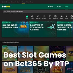 Best Slot Games on Bet365